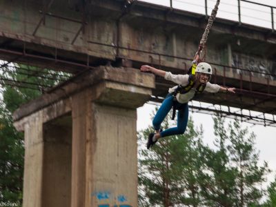 Rope Jumping Team Gazkos - роупджампинг в Москве